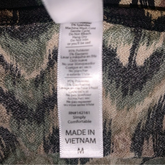 Lularoe Long Sleeve Top, sz M - Picture 6 of 7